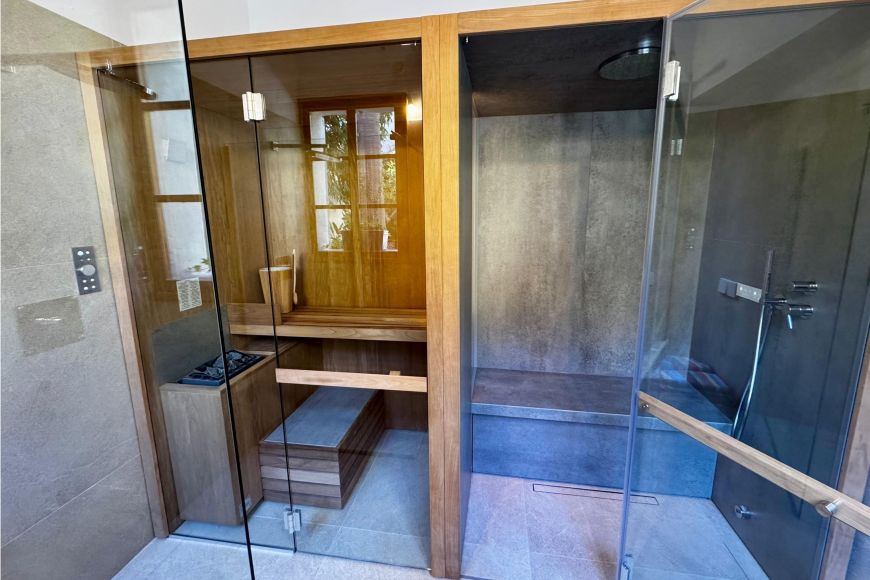 Sauna Can Abril zona SPA y relax